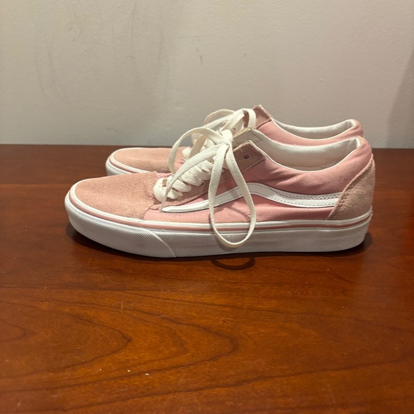 Vans Old Skool Low Top Sneakers Pink Size 9 - Picture 3 of 10